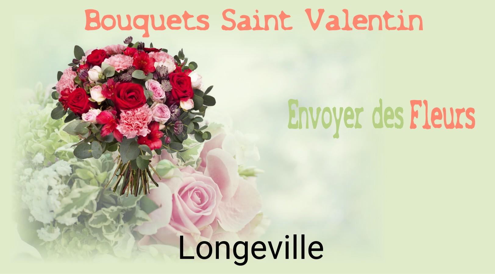 Roses de Saint-Valentin livrées à Longeville